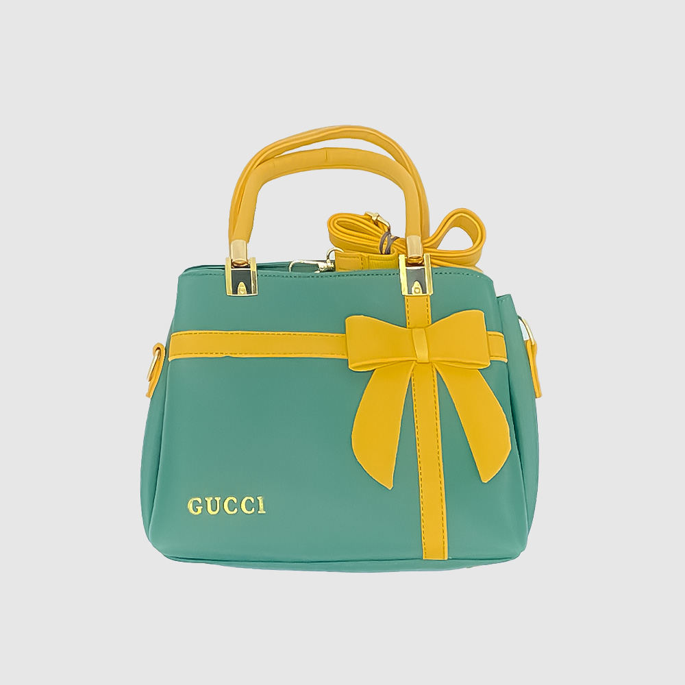 Gucci Green Work Tote Bag